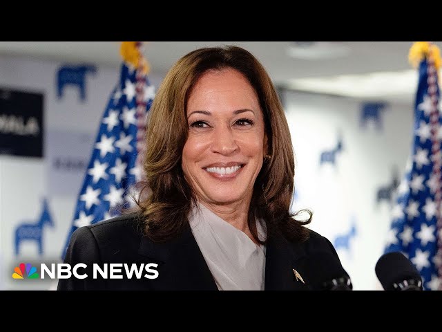⁣LIVE: Harris delivers remarks in Indianapolis | NBC News