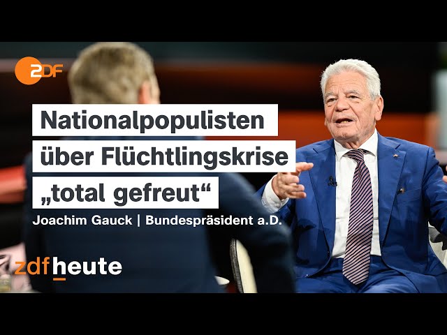 Gauck: Ängste der Menschen werden nicht bearbeitet | Markus Lanz vom 23. Juli 2024