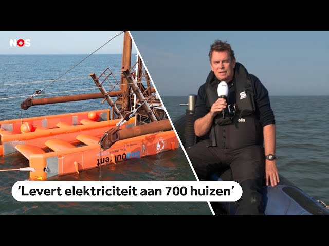 ⁣Hoe een onderwatervlieger stroom maakt van eb en vloed