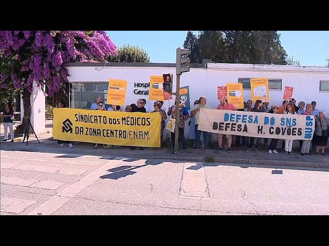 ⁣Una huelga de médicos obliga a cancelar consultas y operaciones en Portugal