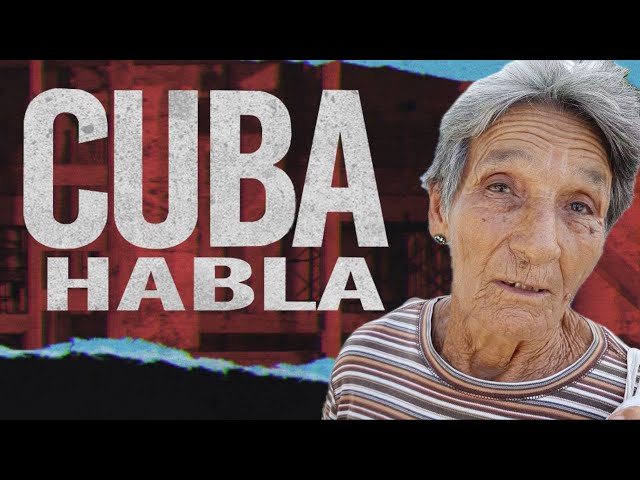 ⁣Cuba Habla: "…el cubano necesita alimento que no hay”