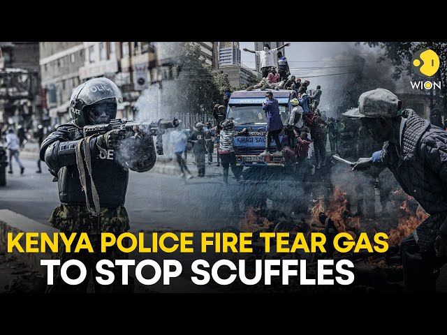 ⁣Kenya Protest LIVE: Kenya police fire live ammunition and tear gas at protesters | WION LIVE