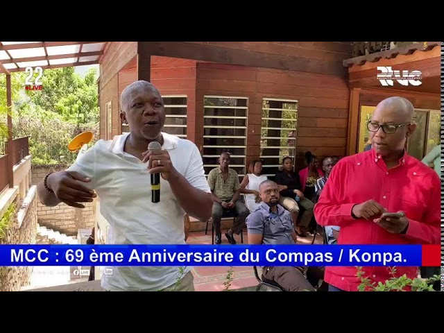 MCC : 69 ème Anniversaire du Compas / Konpa, Causerie autour du thème : “ Compas / Konpa.