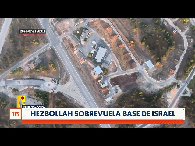 Hezbollah difunde video asegurando que sobrevoló base de Israel sin ser detectado