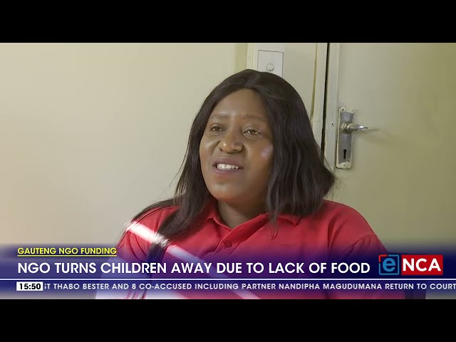 ⁣Gauteng NPO Funding | NGO turns children away due to lack of food