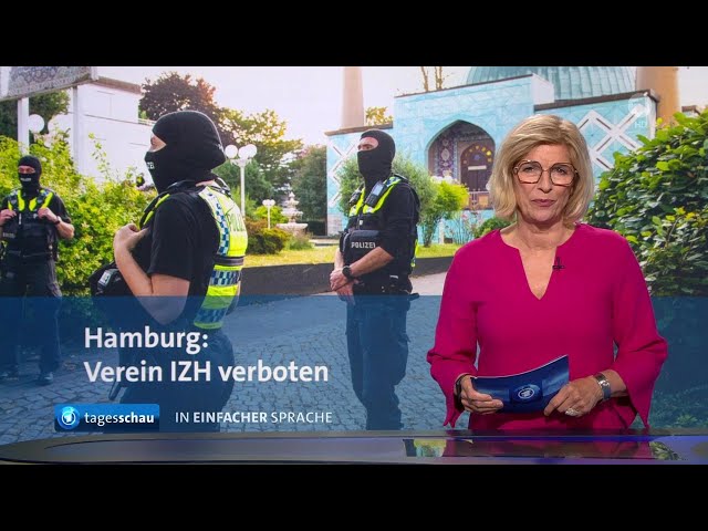 tagesschau in Einfacher Sprache 19:00 Uhr, 24.07.2024