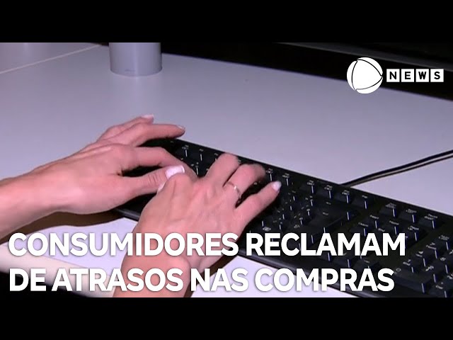 ⁣Consumidores reclamam de atraso em entregas de compras pela internet