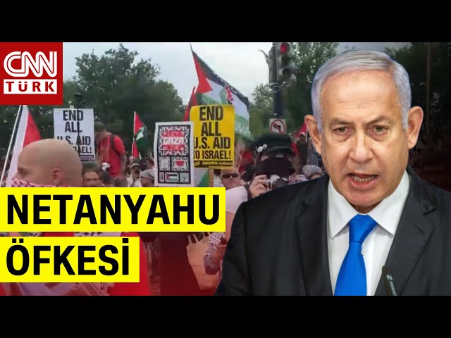 ⁣Netanyahu Kongrede, Soykırım Karşıtları Sokakta! ABD'de Tansiyon Yüksek...