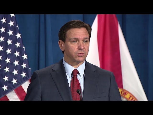 ⁣WATCH LIVE: Governor DeSantis speaking in St. Pete with Florida Department of Education commissioner
