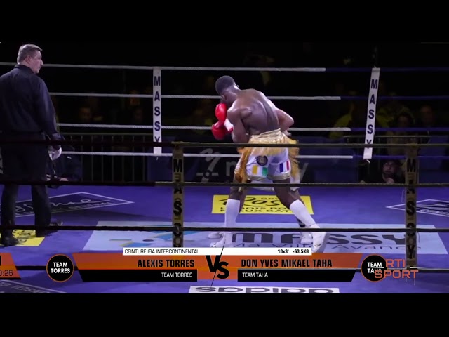 Boxe Anglaise - Michael Taha champion Intercontinental Iba
