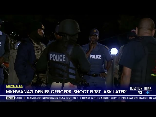 KZN Police head denies that 'officers shoot first, ask later'