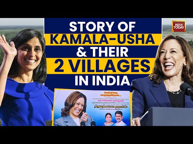 ⁣Kamala Harris-Usha Vance Get 'Spiritual Support' From Ancestral Villages 600 Km Apart In I