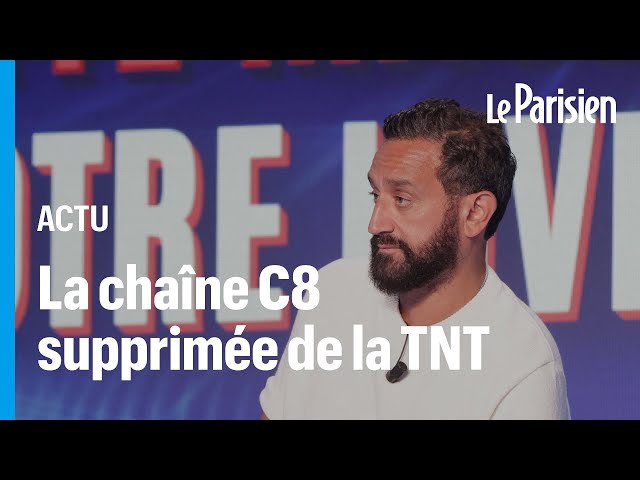 ⁣La chaîne C8 va disparaître de la TNT