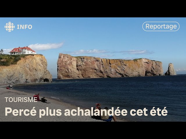 ⁣La saison touristique bat son plein à Percé