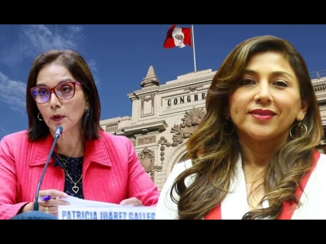 ⁣Lady Camones y Patricia Juárez son candidatas para presidir el Congreso