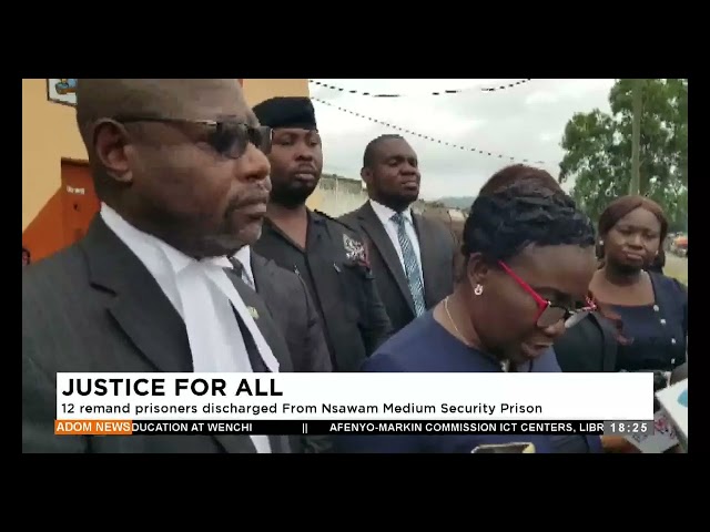 ⁣12 remand prisoners discharged from Nsawam Medium security prison - Adom TV Evening News (24-07-24)