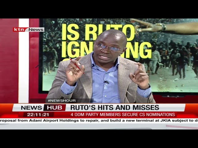 ⁣Ruto's Hits and Misses: Mutua, Mvurya, Murkomen bounce back