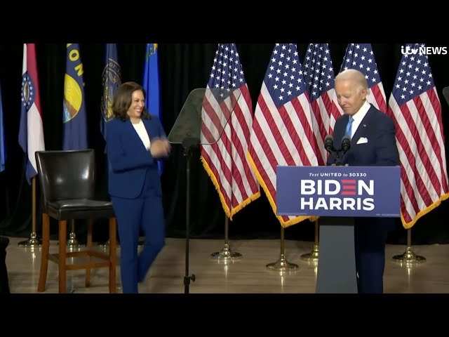 Can Kamala Harris reverse the trend of black voters moving away from Biden? | ITV News