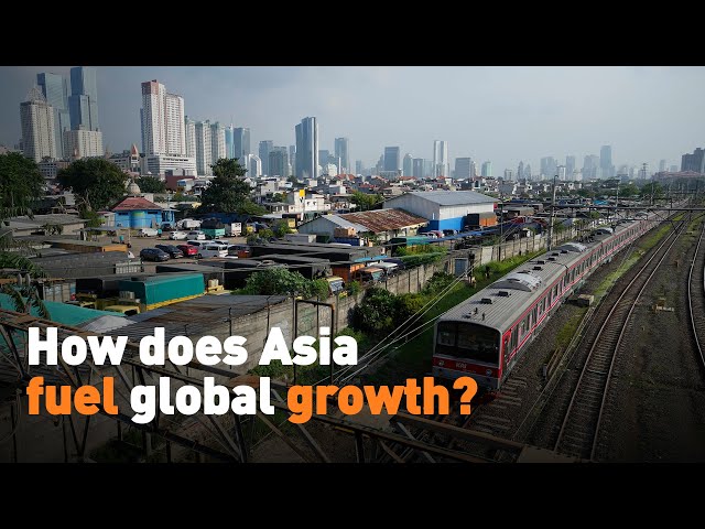 ⁣How does Asia fuel global growth?