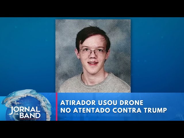 FBI revela que atirador pilotou drone horas antes de atentado contra Trump | Jornal da Band