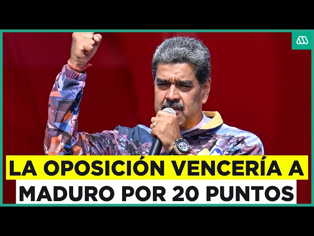 Elecciones en Venezuela: Termina la campaña y la oposición ganaría por 20 puntos según las encuestas