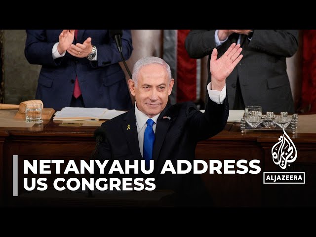 ⁣Key takeaways from Netanyahu’s speech and the protests outside US Congress
