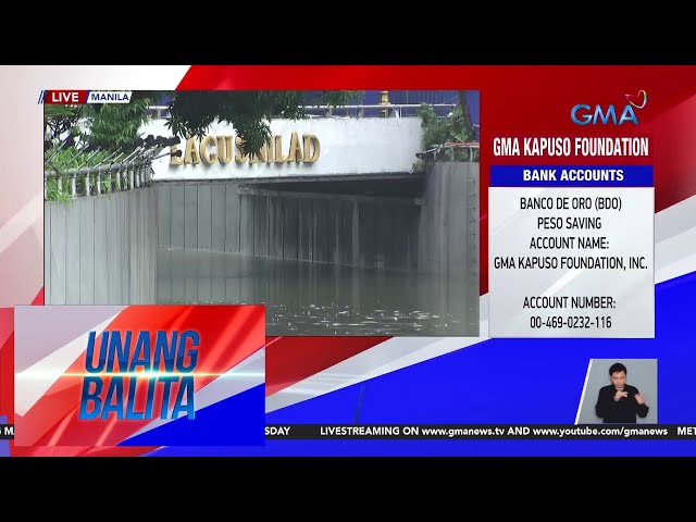 ⁣Baha sa Lagusnilad Underpass, ginamitan na ng water pump | Unang Balita