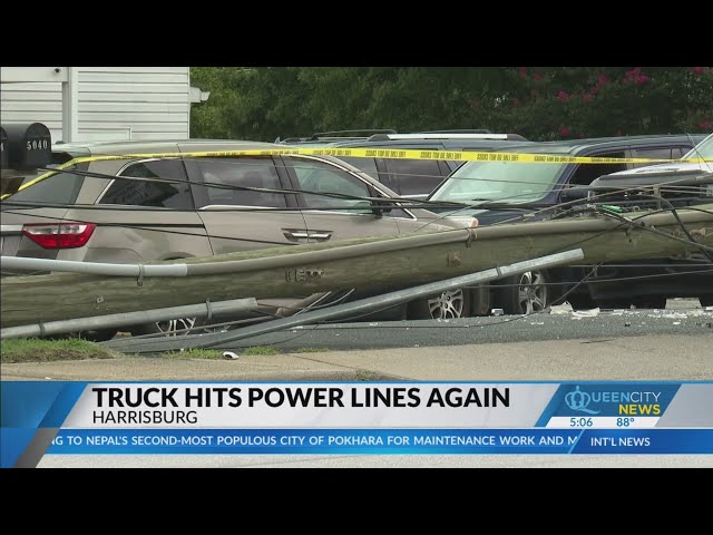 ⁣Who is at fault for Harrisburg power lines being hit again?