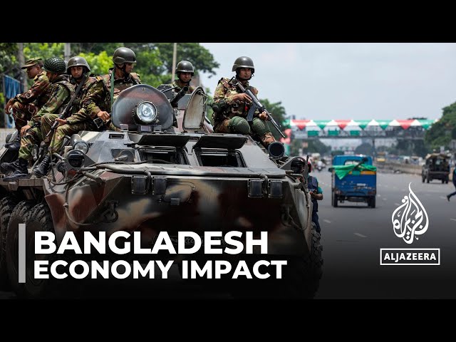 ⁣Bangladesh curfews, internet blackout batter economy amid quota protests