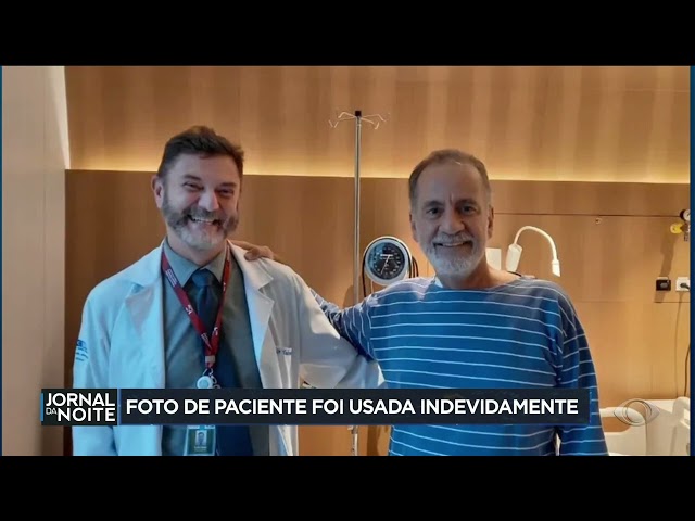 Foto de paciente foi usada indevidamente