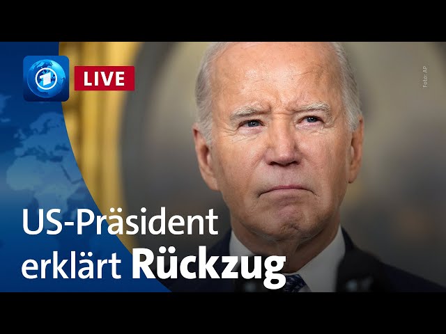 US-Präsident Biden erklärt Rückzug aus dem Präsidentschaftswahlkampf