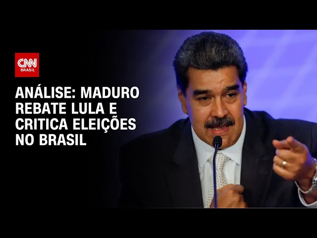 Análise: Maduro rebate Lula e critica eleições no Brasil | WW