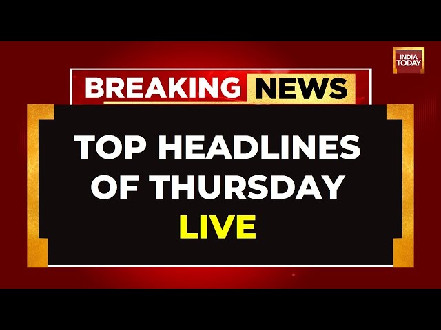 ⁣Breaking News LIVE | Top Headlines Of Today | Delhi Hospital Fire | Donald Trump LIVE | India Today