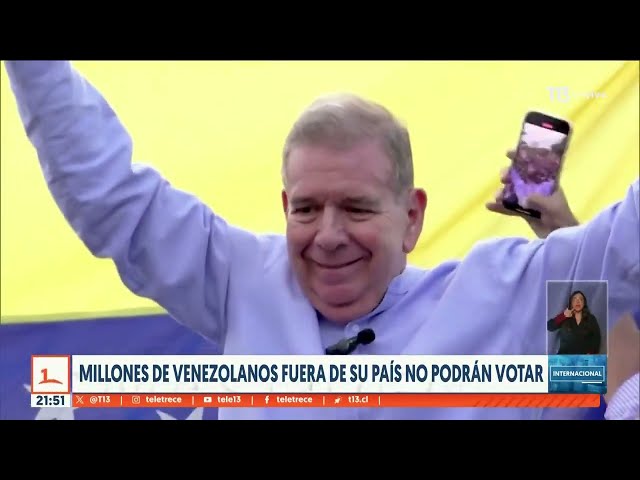 La razón de que millones de venezolanos no pueden votar fuera de su país