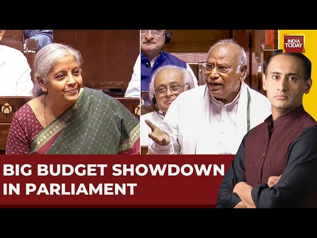 ⁣Rahul Kanwal LIVE: Political Fireworks In Parliament | Nirmala Sitharaman's Big Attack On Oppos
