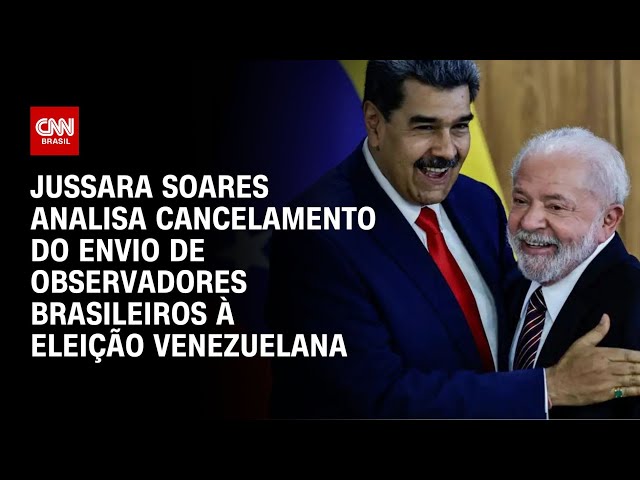 Jussara Soares analisa cancelamento do envio de observadores brasileiros à eleição venezuelana | WW