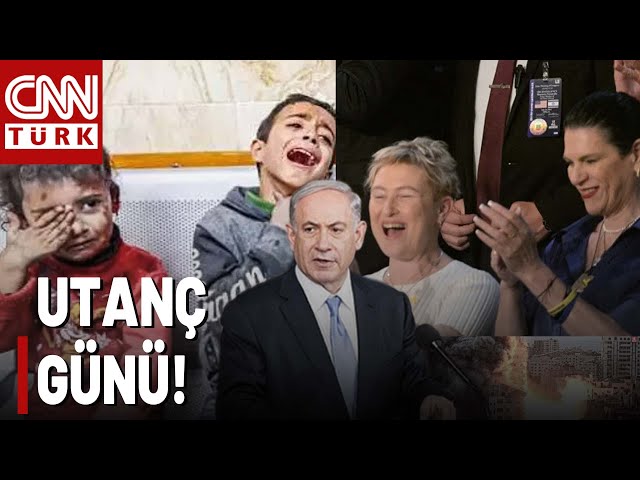 ⁣Soykırımcı Netanyahu! Tarihe Kazınan Gün: 24 Temmuz! ABD Kongresinde Utanç Günü