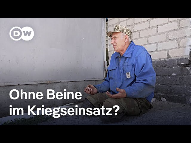 Wie Menschen mit Behinderung der ukrainischen Armee helfen | DW Nachrichten