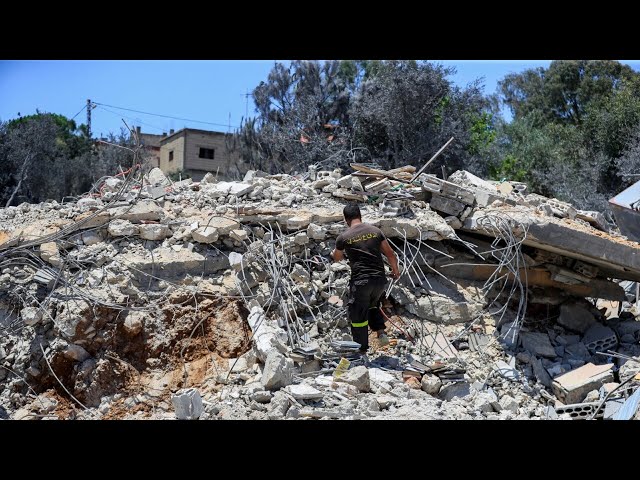 ‘Terrible’: Children unable to return to school as southern Lebanon remains a warzone