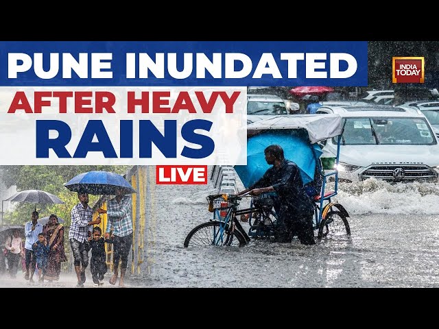 ⁣LIVE: Army Called In Amid Rain Havoc In Pune, Rescue Ops Begin | Pune Rains LIVE NEWS | India Today