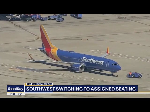 Southwest drops 50-year-old open seating tradition