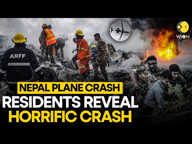 ⁣Nepal Plane Crash LIVE: How pilot miraculously survived crash that killed all 18 on board| WION Live