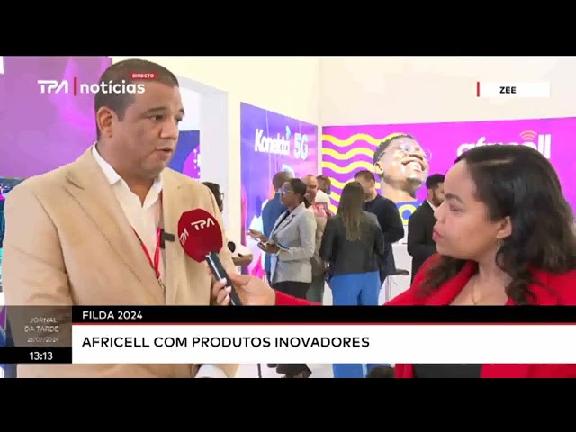 ⁣FILDA 2024 - Africell com produtos inovadores