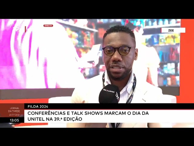 FILDA 2024 - Conferências e talk Shows marcam o dia da UNITEL na 39. edição.