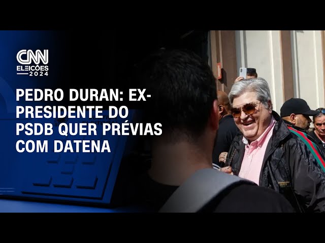 ⁣Pedro Duran: Ex-presidente do PSDB quer prévias com Datena | NOVO DIA