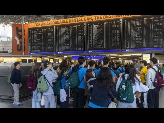 ⁣Nach Klimaprotest: 140 Flüge in Frankfurt gestrichen