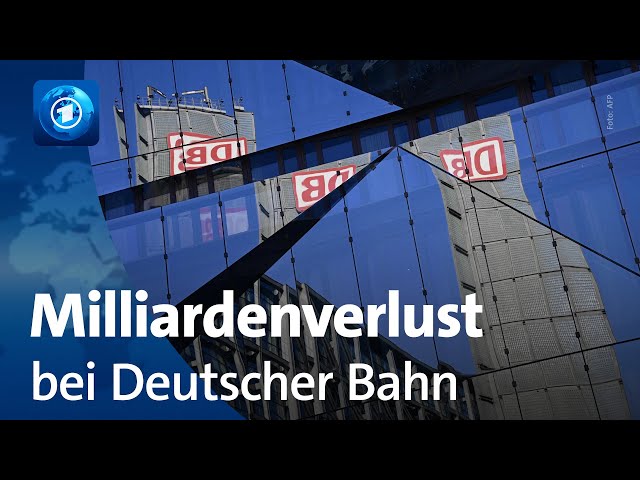 Milliardenverlust bei der Deutschen Bahn im ersten Halbjahr