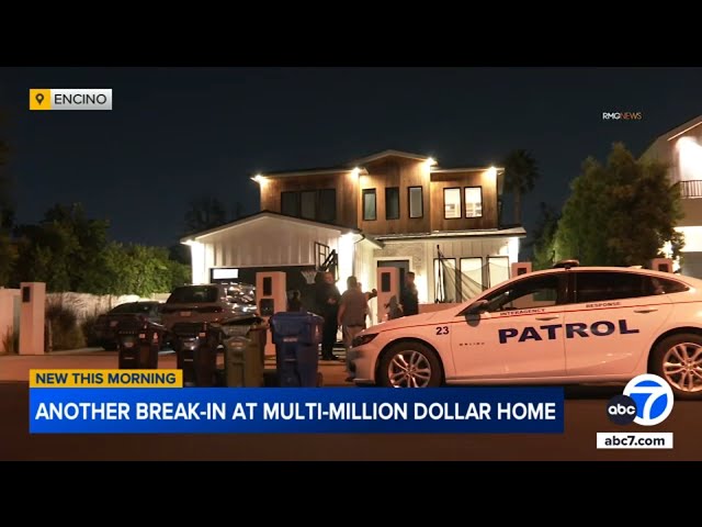 ⁣Mother, daughter walk into Encino home during break-in