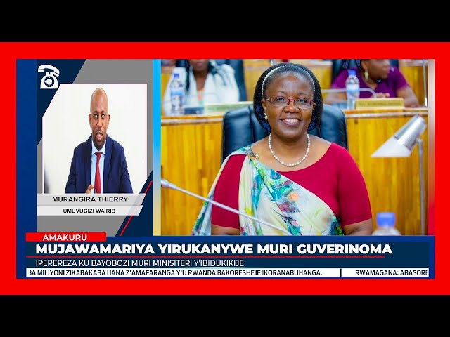 ⁣Icyo RIB ivuga ku iperereza riri gukorwa ku barimo na Minisitiri Mujawamariya wirukanwe ku mirimo ye