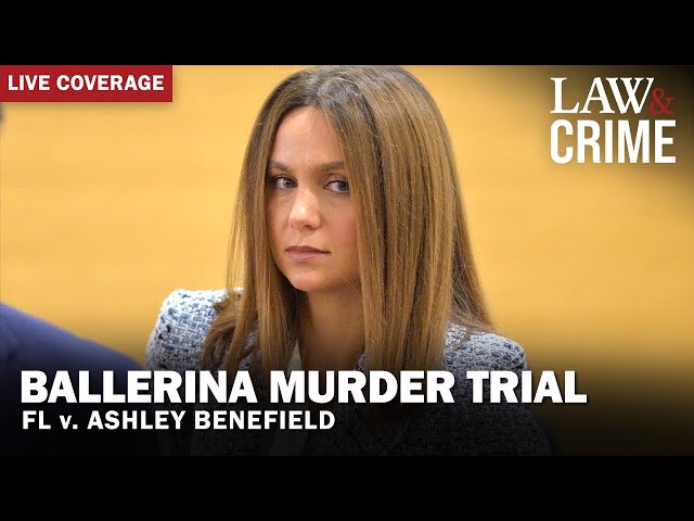 ⁣LIVE: Ballerina Murder Trial — FL v. Ashley Benefield — Day 3